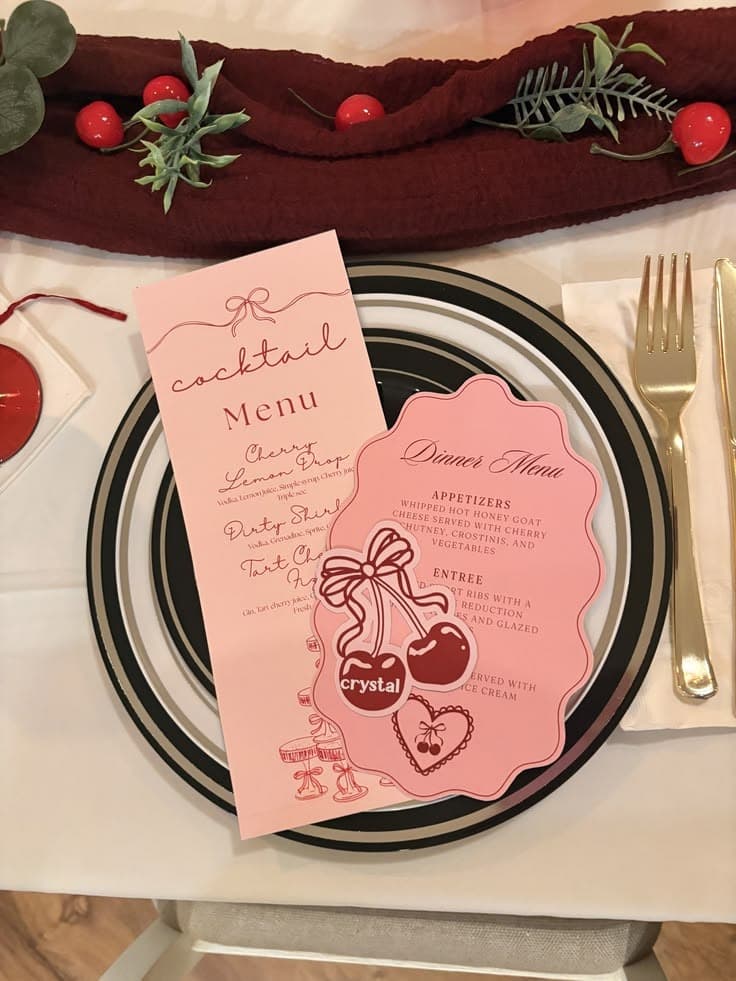 Menu Card